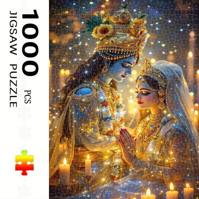 Party Games Indian - 500/1000/1200/2000 PCS Puzzle Indian Lord Puzzles