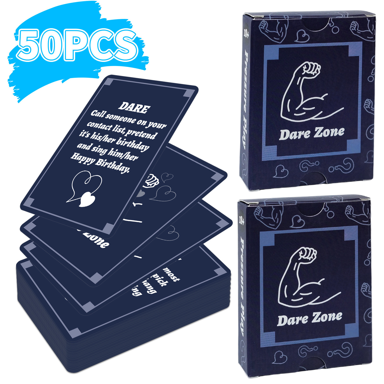 Party Games Group - 50Pcs Party Game Cards for Adults