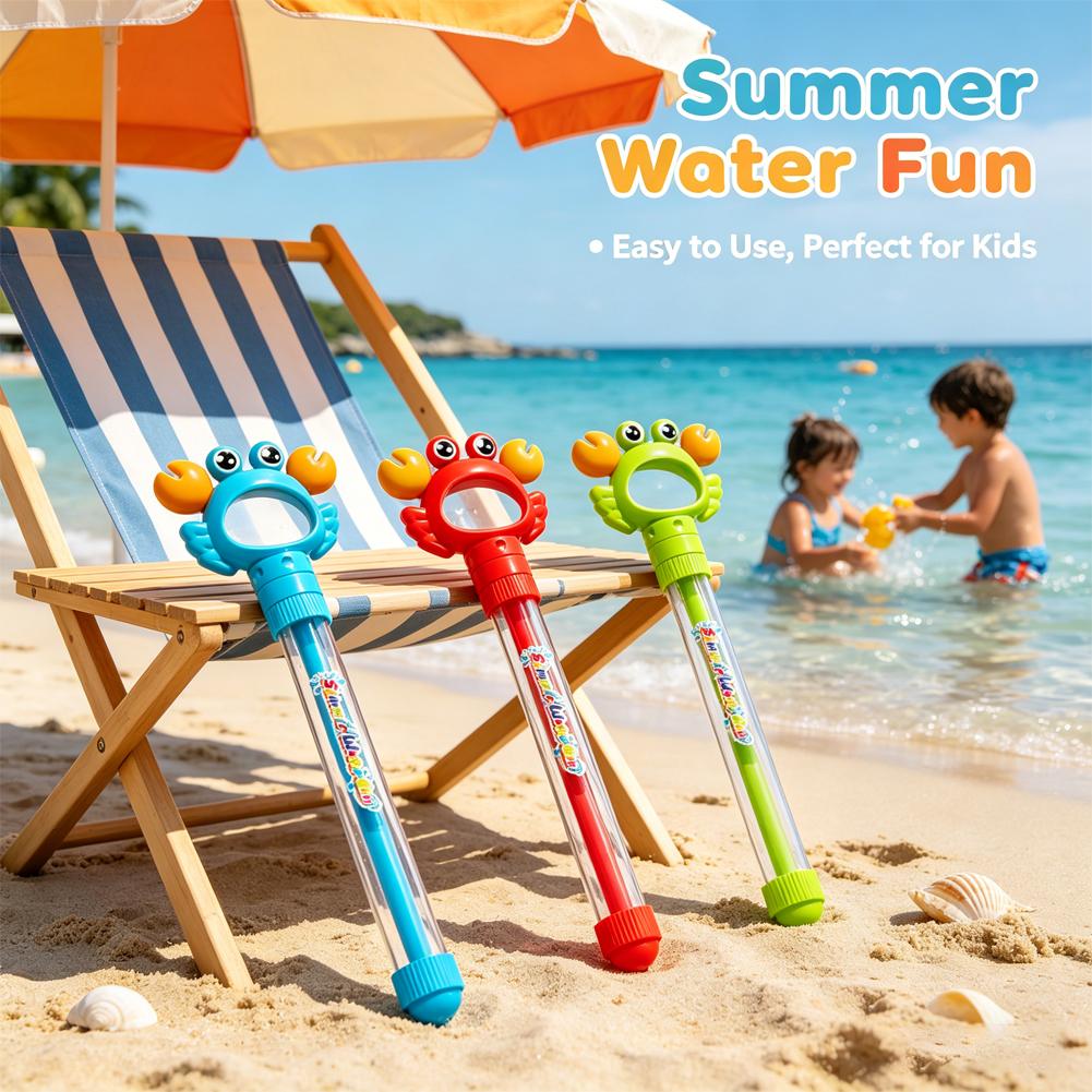 Party Games Summer - Cute Crab Summer Water Gun Long