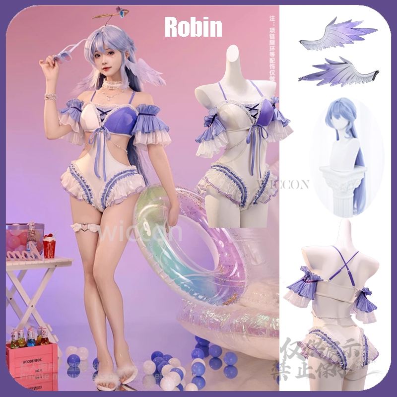 Party Games Summer - MoeMimic Anime Game Honkai：Star Rail Robin