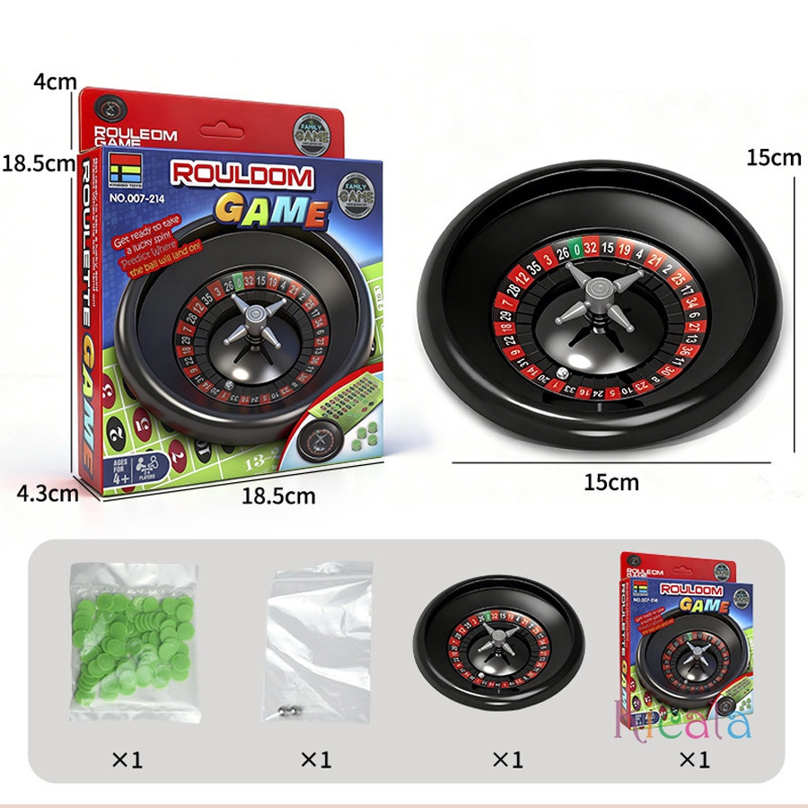 Kids Roulette Board Game Set P - Party Games Spin The Wheel 评论和价格