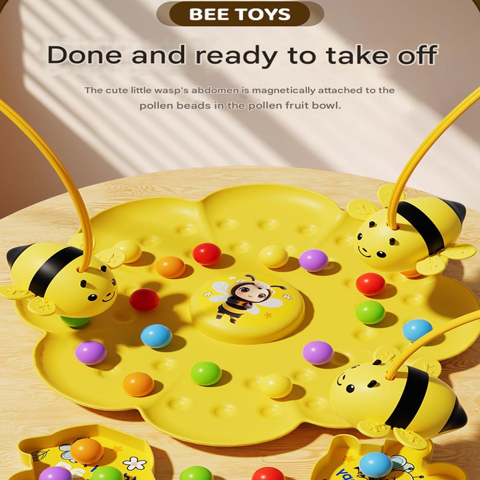 Educational Magnetic Bee Toy - - Party Games Group 评论和价格