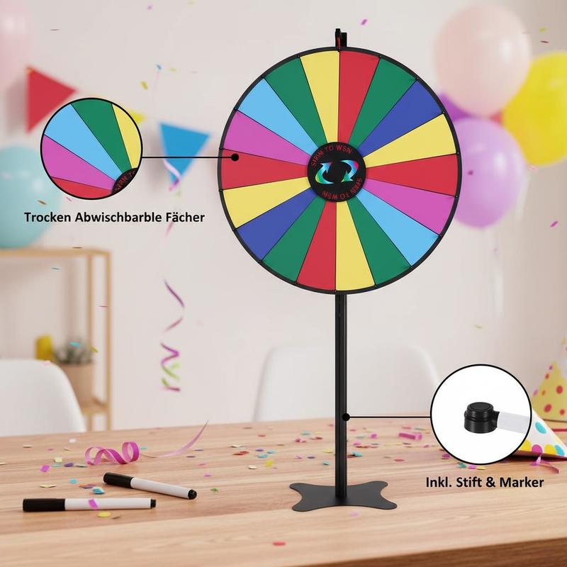 36 inch Spinning Prize Wheel,  - Party Games Spin The Wheel 评论和价格
