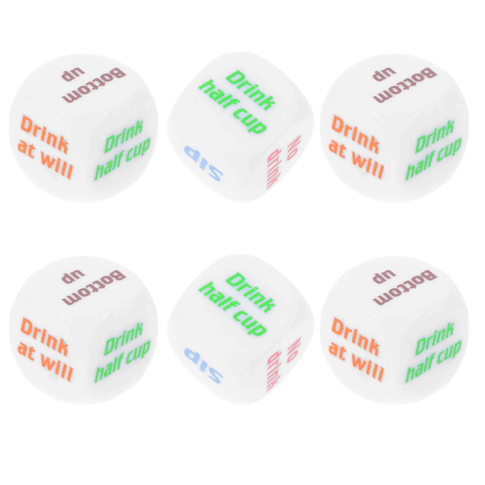 6 Pcs Adult Drinking Games Bac - Party Games Bachelorette 评论和价格