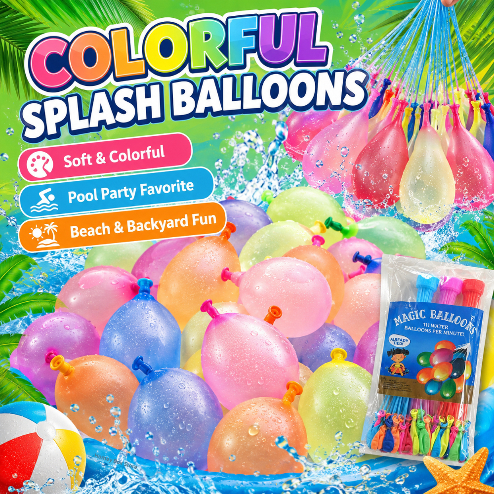 1/3/5 PCS Quick Fill Water Bal - Party Games Using Balloons 评论和价格