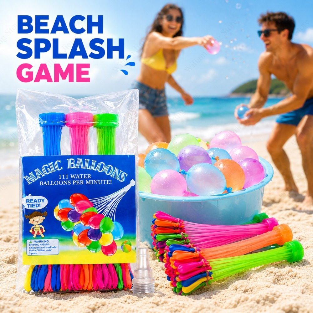 1/3/5 PCS Quick Fill Water Bal - Party Games Using Balloons 评论和价格