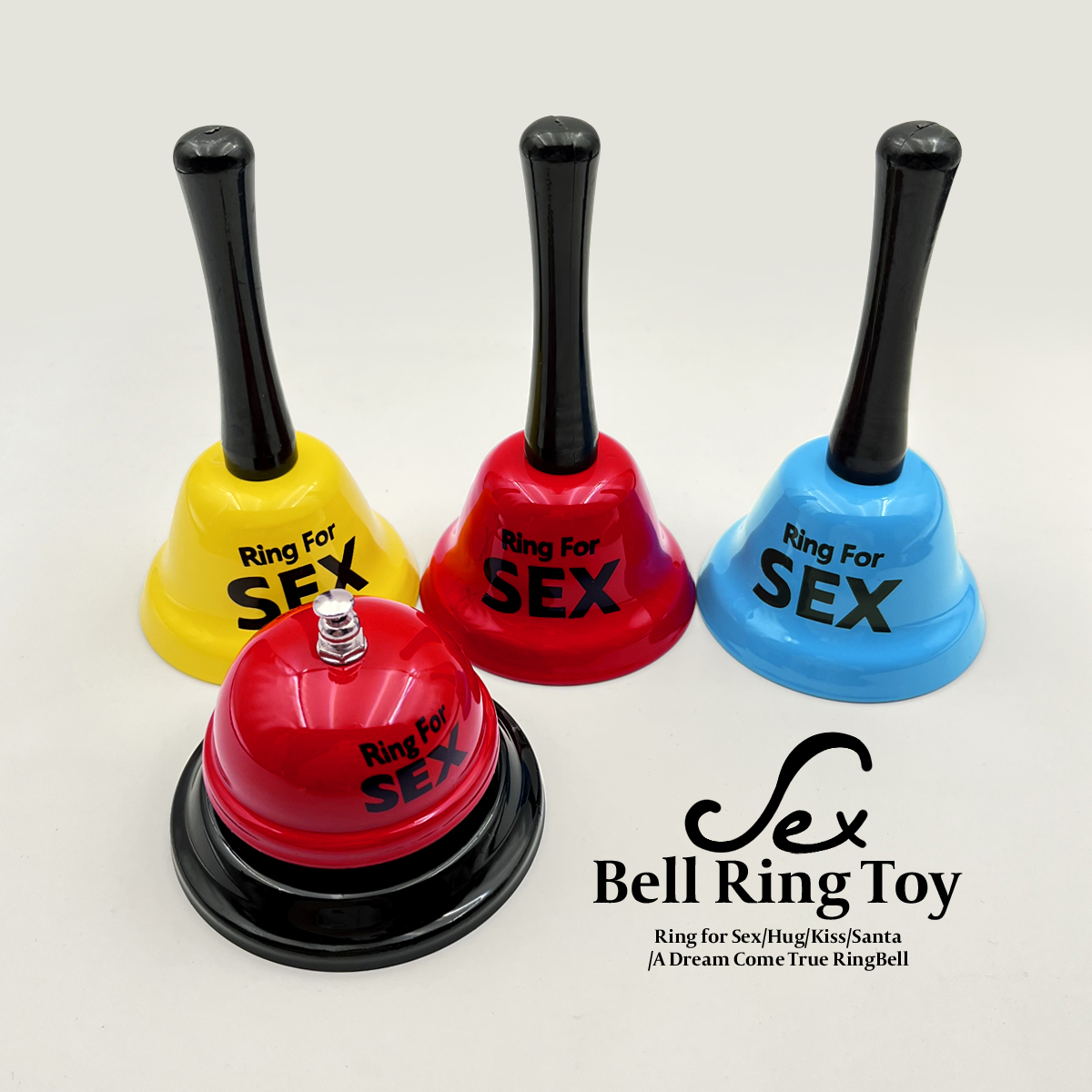1pcs, Sex Bell Ring Toy, Game  - Party Games Bachelorette 评论和价格