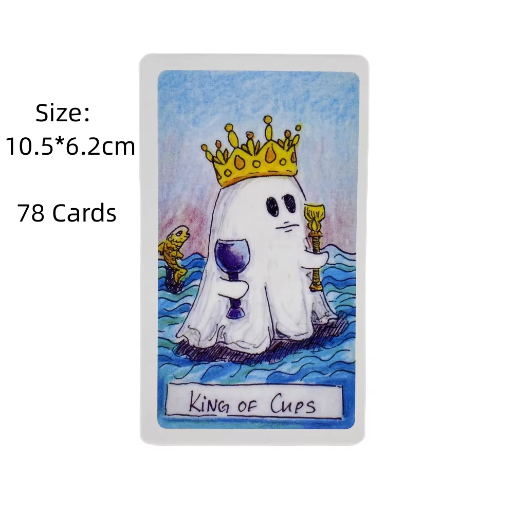 Cute Ghost Tarot Deck Toy Set  - Party Games Group 评论和价格