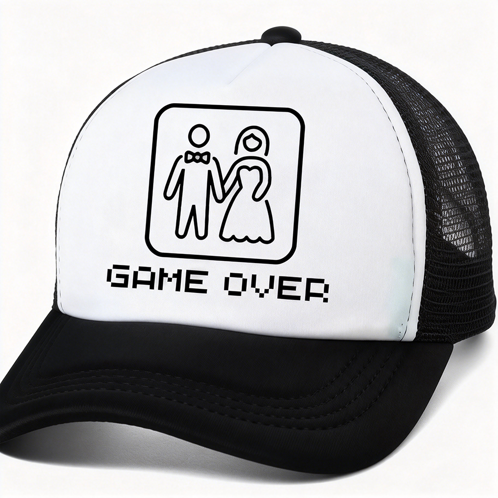 Groom To Be Sash Game Over Hat - Party Games Bachelorette 评论和价格