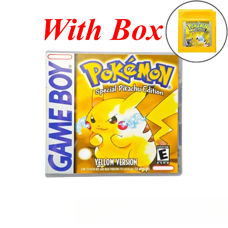 7 Styles Classic Pokemon GBC G - Party Games Gender Reveal 评论和价格