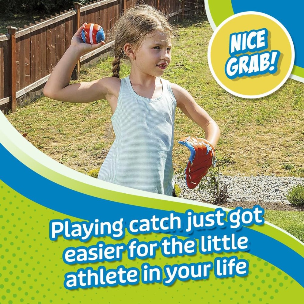 Easy Catch Ball & Glove Set fo - Catch Ball Velcro 评论和价格