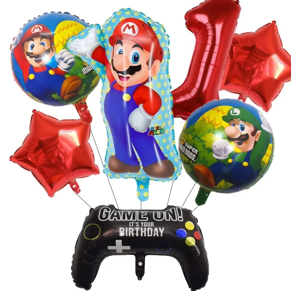Mario Luigi Game Themed Birthd - Party Games Group 评论和价格