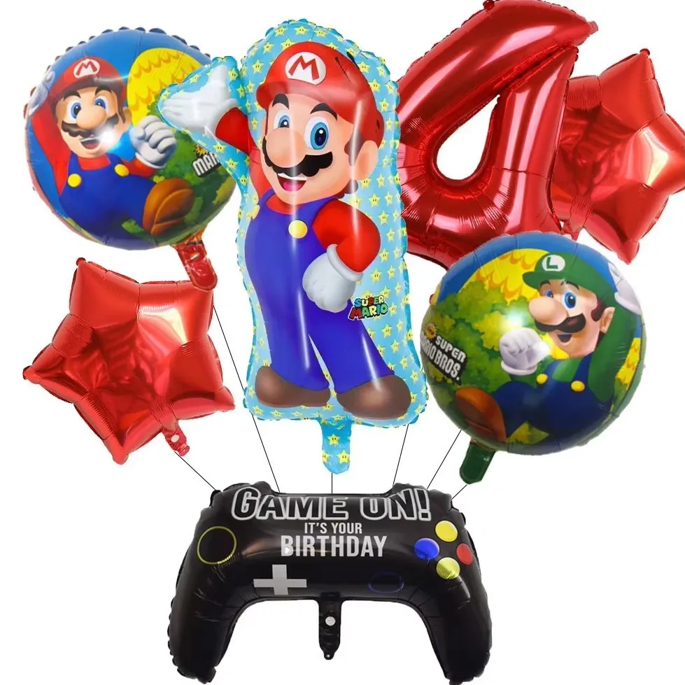 Mario Luigi Game Themed Birthd - Party Games Group 评论和价格