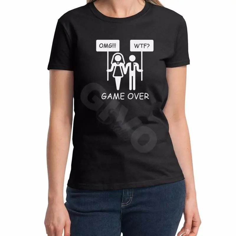 Ladies Game Over T Shirt Funny - Party Games Bachelorette 评论和价格