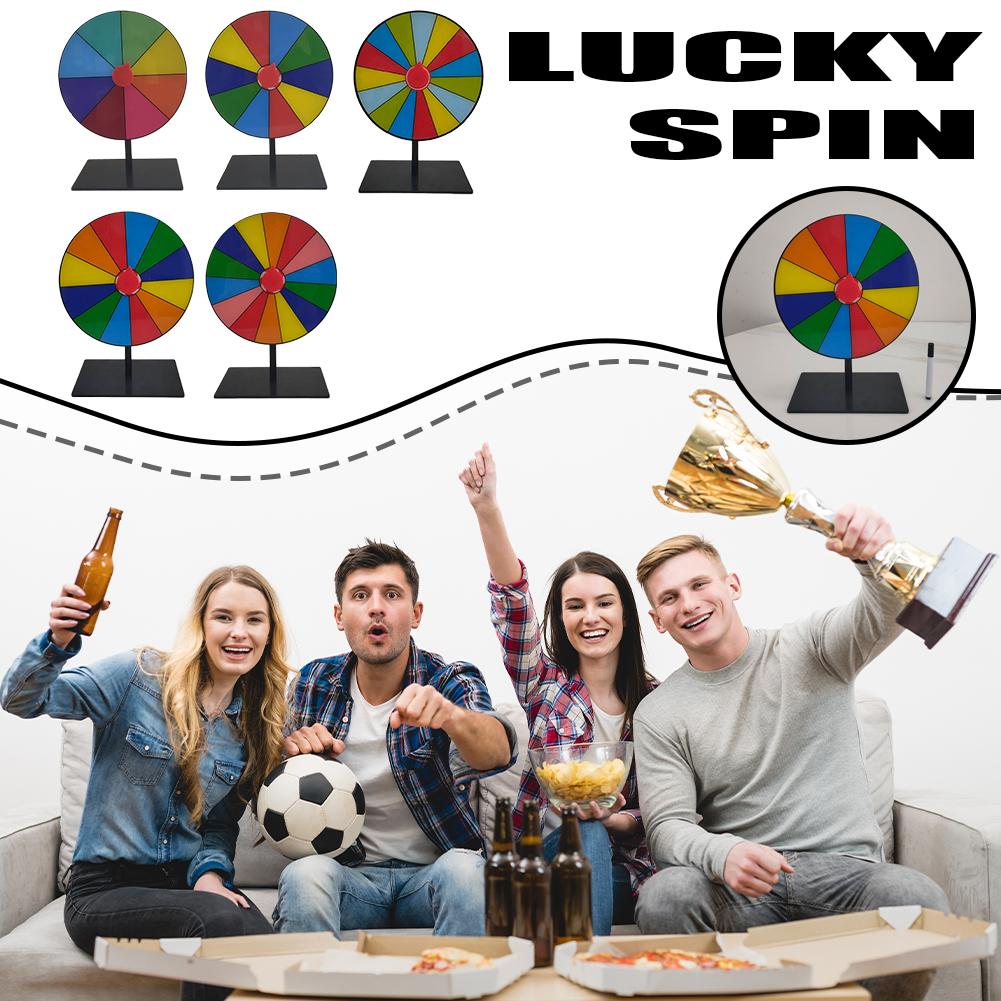 20cm Tabletop Prize Wheel Colo - Party Games Spin The Wheel 评论和价格