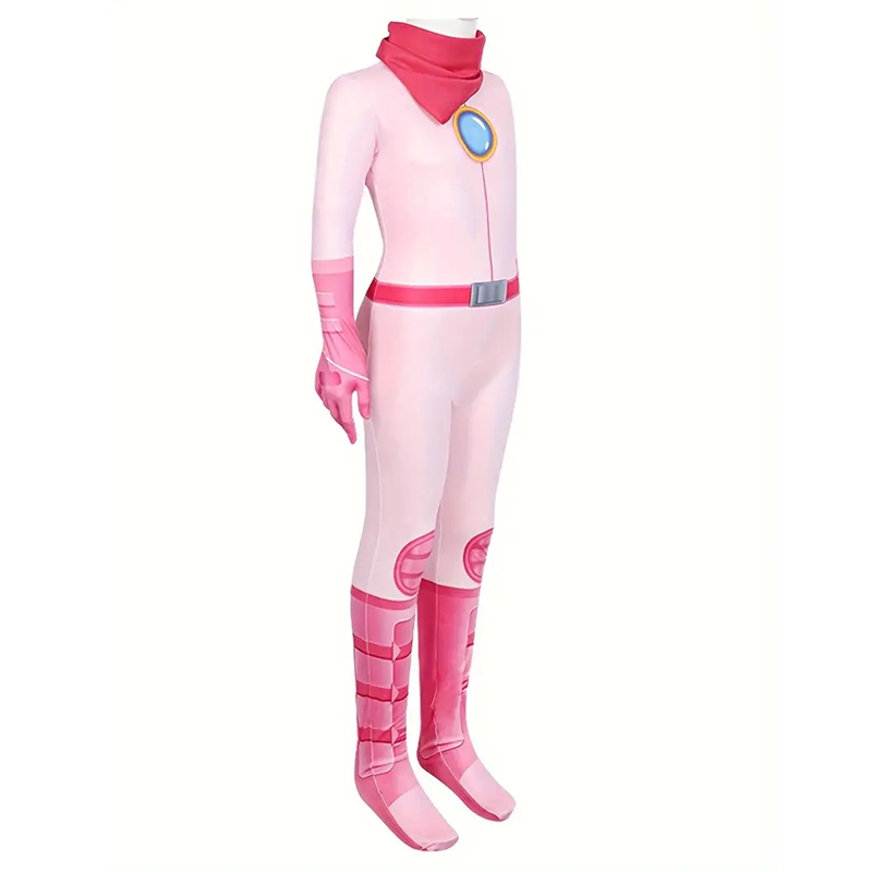 Girls Peach Princess Jumpsuit  - Party Games Group 评论和价格