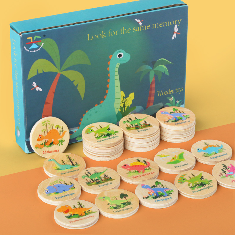 Memory Game Dinosaur Matching  - Party Games Summer 评论和价格