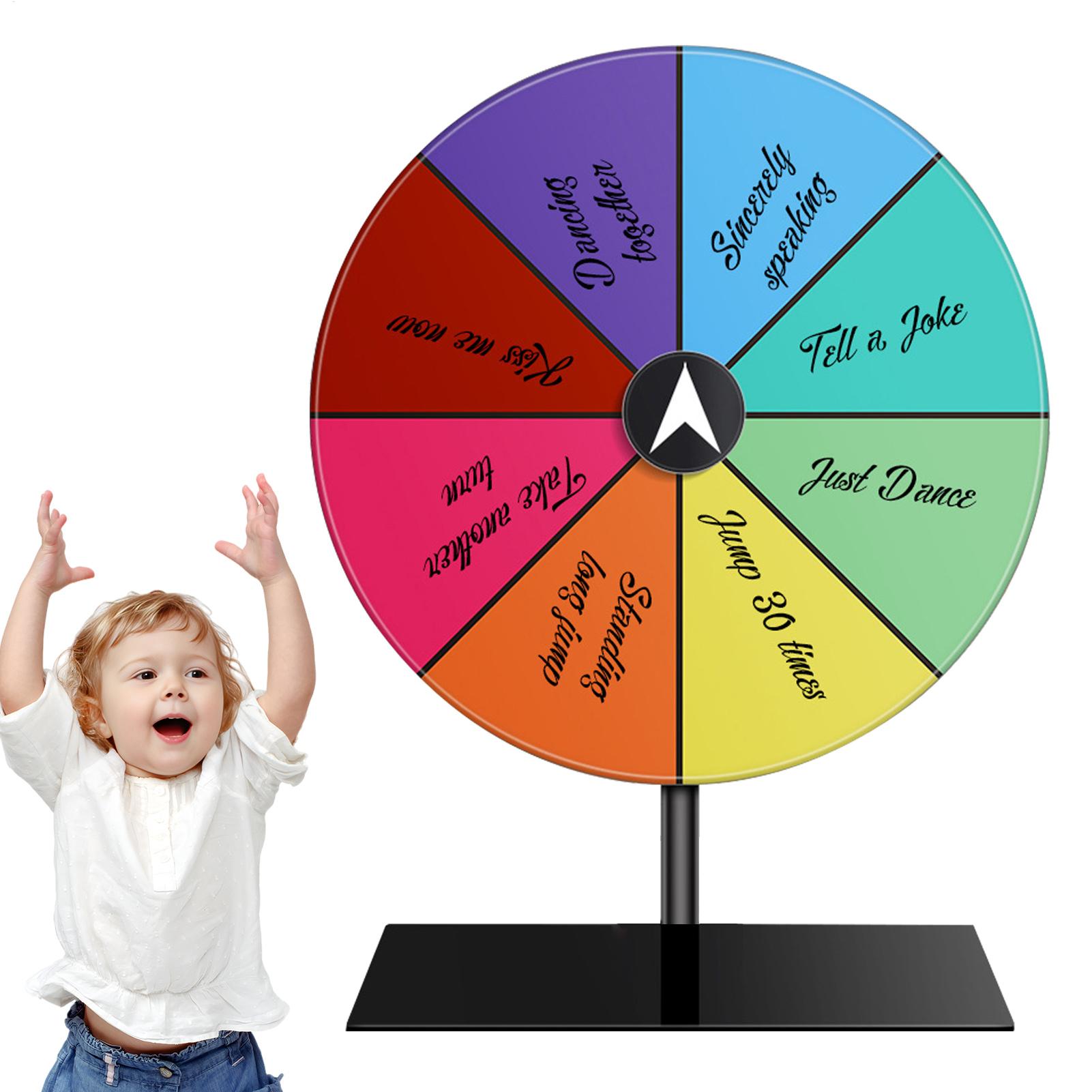 Prize Wheel Spinner Game Color - Party Games Spin The Wheel 评论和价格