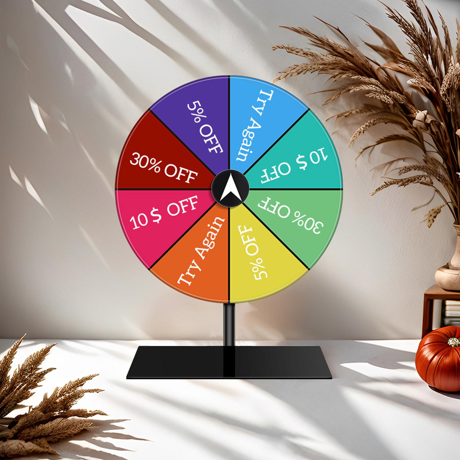 Prize Wheel Spinner Game Color - Party Games Spin The Wheel 评论和价格