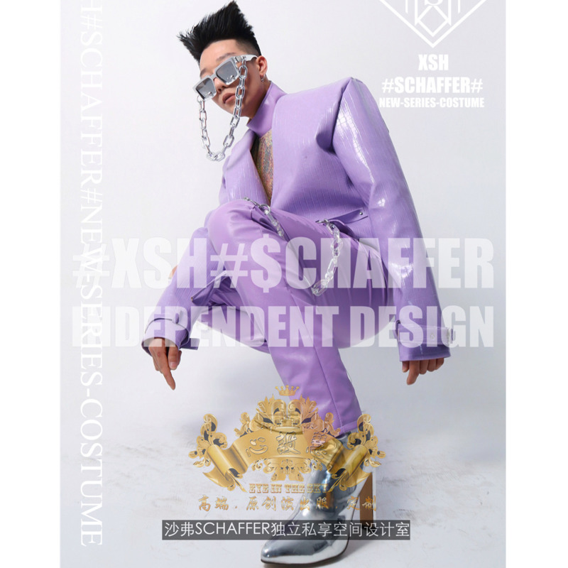 Purple Cosplay Halloween Men's - Party Games New 评论和价格