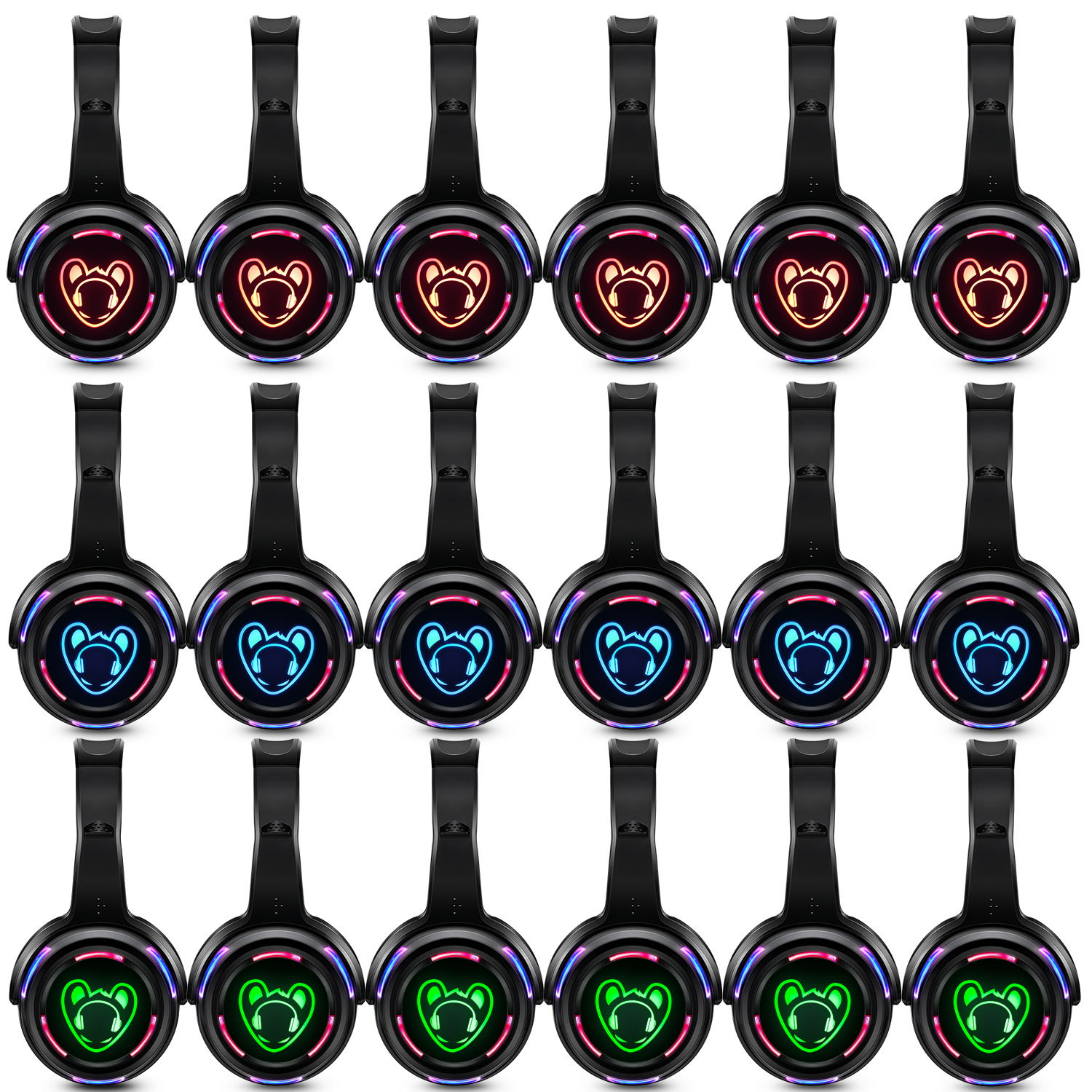 LED Flashing Light Silent Disc - Party Games Mobile 评论和价格