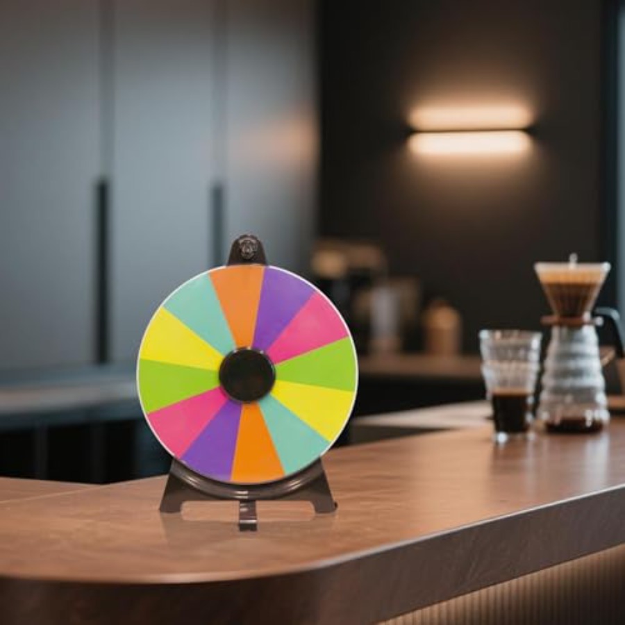 12 Inch Spinning Prize Wheel w - Party Games Spin The Wheel 评论和价格
