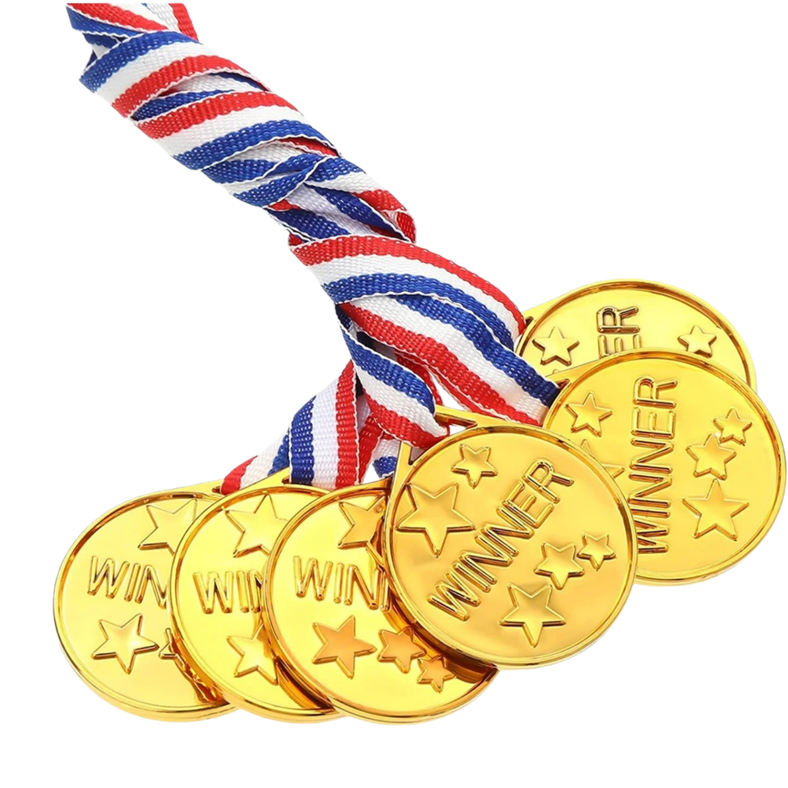 30Pcs Plastic Gold Winners Med - Party Games Gender Reveal 评论和价格